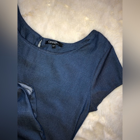 Denim Style Dress - Picture 4 of 7